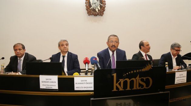 KMTSO YENİ MECLİSİ TANIŞMA TOPLANTISINDA BİRARAYA GELDİ