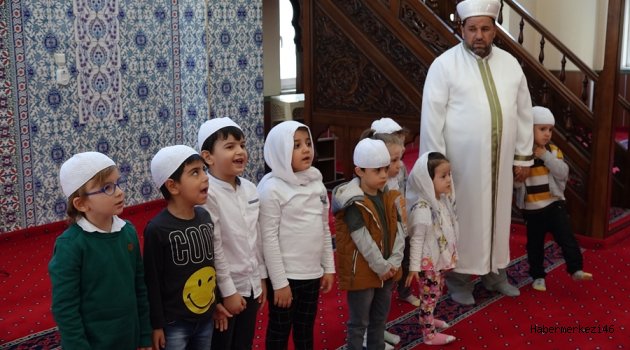 KREŞ ÇOCUKLARININ CAMİLER HAFTASI ZİYARETİ