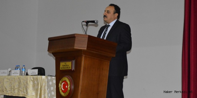 KSÜ Öğretim Üyeleri Türkoğlu’nda ‘’Eğitimde Kalite’’ Konulu Panel Verdi